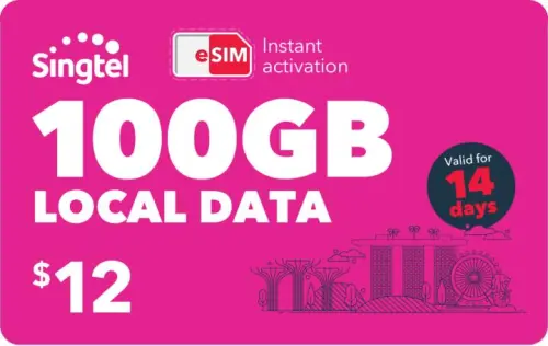 5G hi! Travel eSIM (Data Only) by Singtel gallery