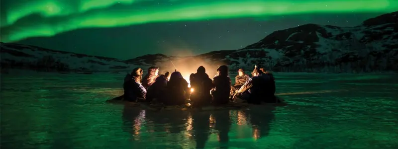 Northern Lights Minibus Chase Tour from Others