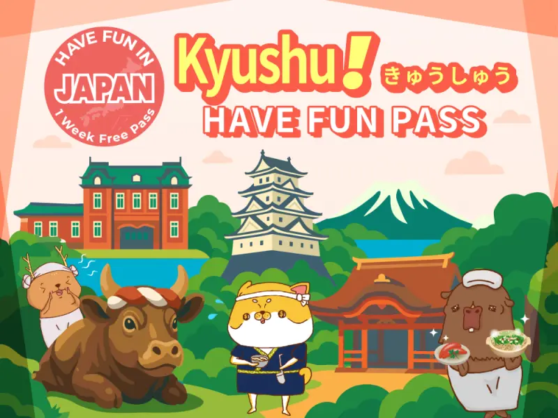 Have Fun in Kyushu Pass in Nagasaki, Japan