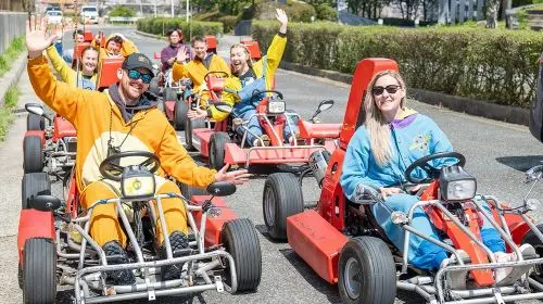 Shibuya Go Karting Tour with Funny Costume Day Tours