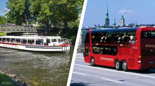 Stockholm in a Nutshell Panoramic Bus and Boat Sightseeing Tour gallery
