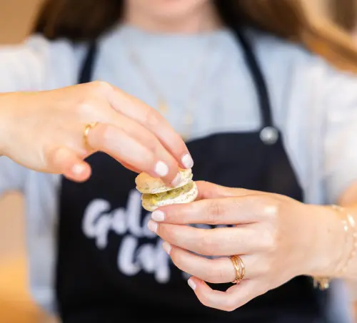 Paris: Macaron Class at Galeries Lafayette gallery