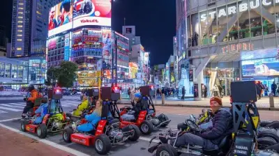 Shibuya Go Karting Tour with Funny Costume Day Tours - Photo 4