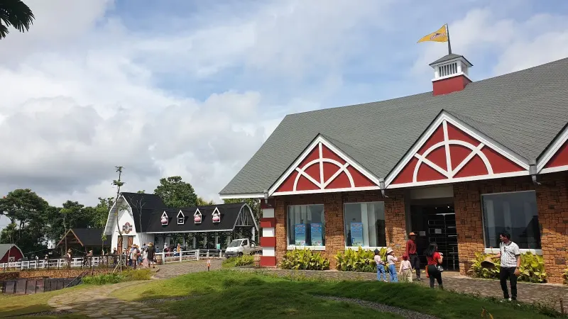 Cimory Dairyland Farm Theme Park Gowa in Makassar, Indonesia