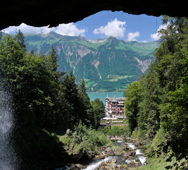 Brienz, Iseltwald, Giessbach Falls Tour