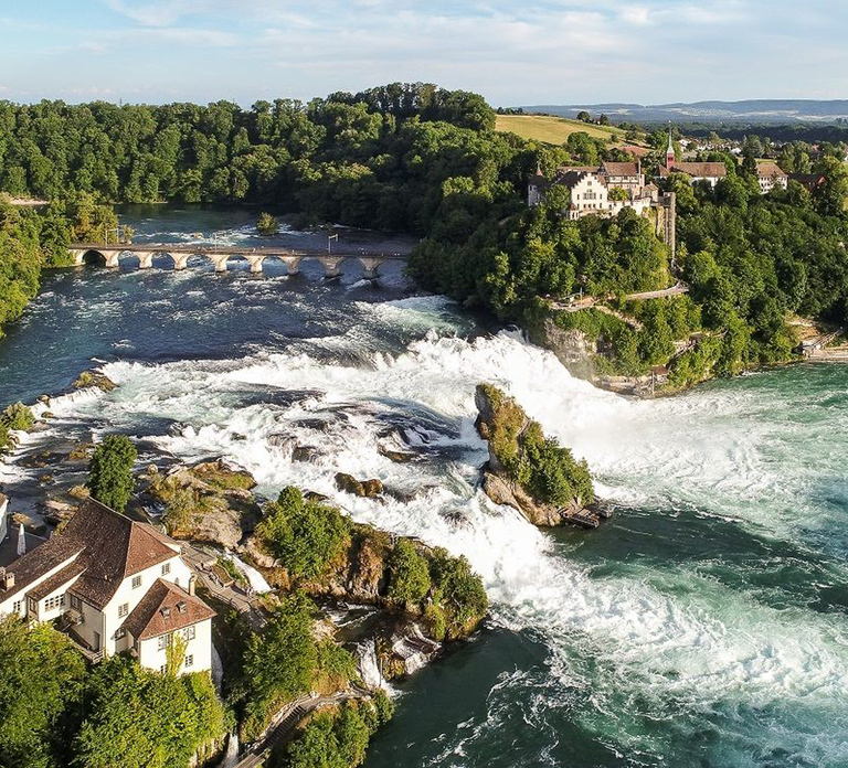 From Zurich: Stein am Rhein and Rhine Falls
