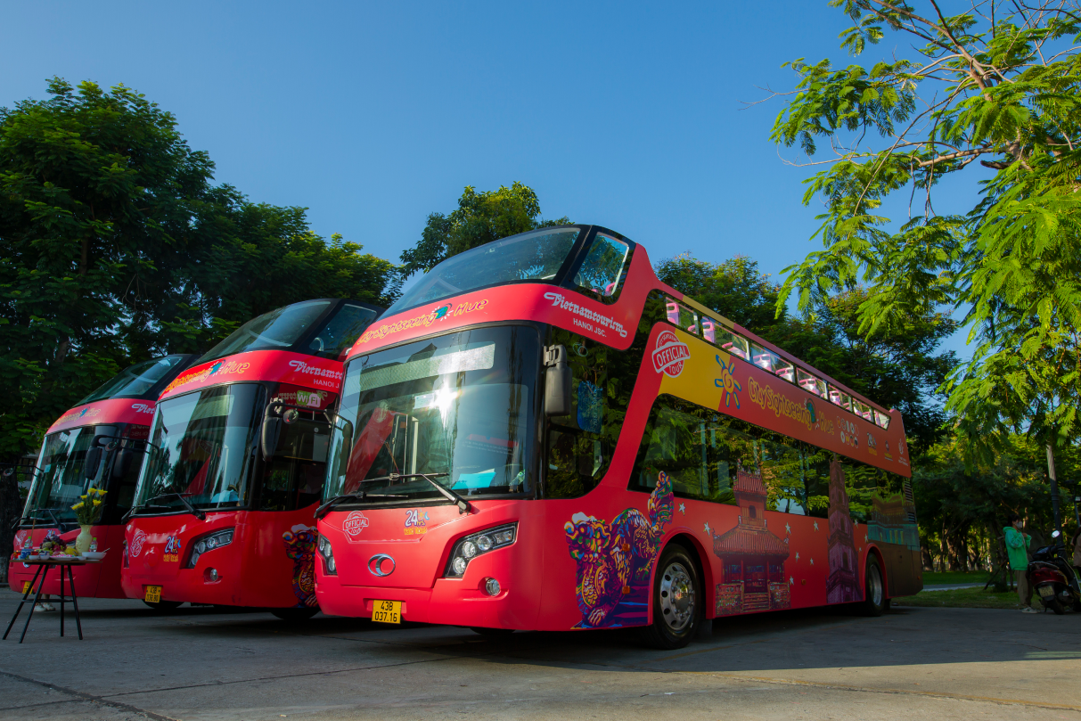 Hue - City Sightseeing Double-Decker Bus Ticket