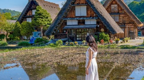 Japan Nagoya Shirakawa-go + Hida Takayama one-day tour [optional 9-person group/includes observatory route]