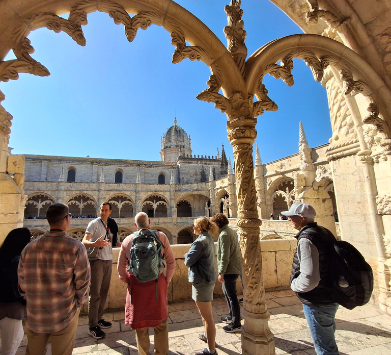Lisbon: Belem Walking Tour with Jeronimos Monastery Entry