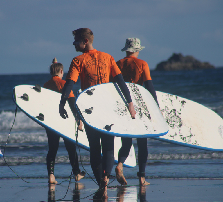 Madeira: surf lesson at Porto da Cruz