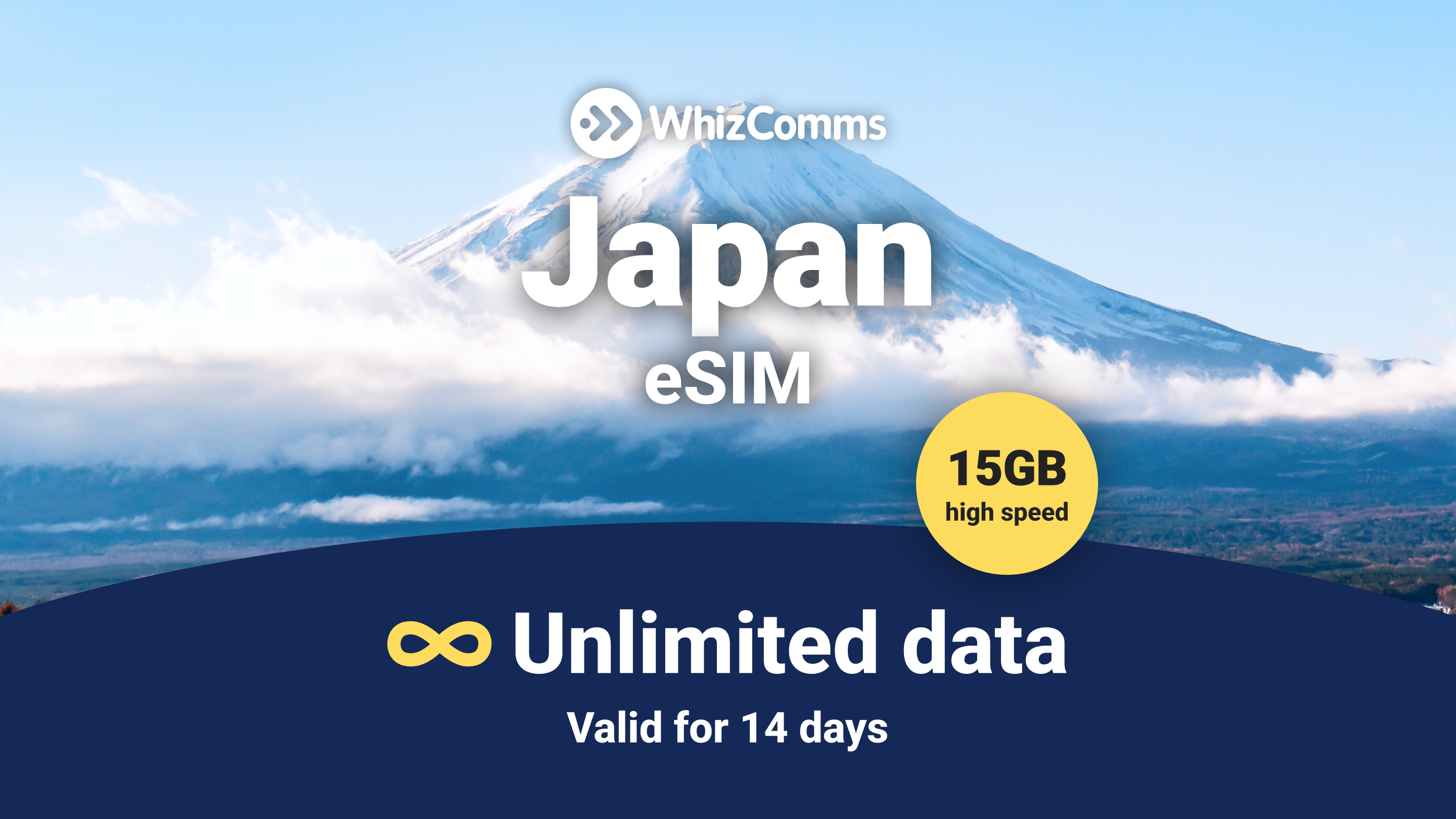 14-Day 15GB Unlimited Japan Traveller eSIM – Instant Activation & Nationwide Coverage - HolidaySG