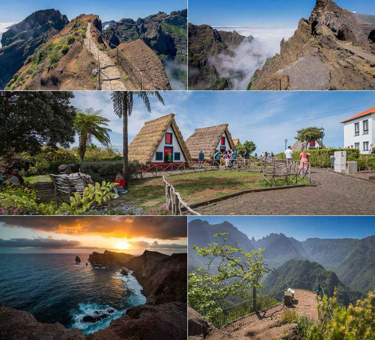 Madeira Funchal:East Tour Pico Arieiro & Santana&Laurissilva