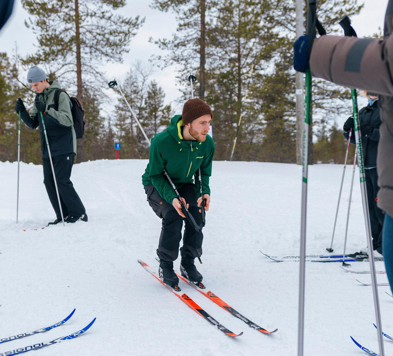 Saariselkä: Cross-Country Skiing for beginners