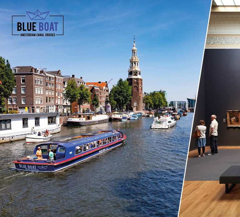 Amsterdam: City Canal Cruise and Rijksmuseum