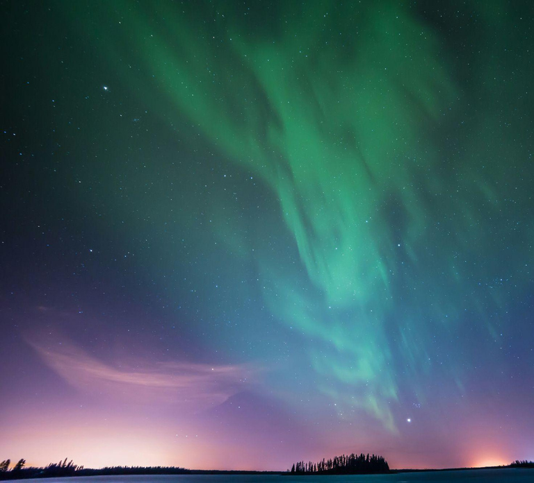 Ylläs: Guided Night Skiing Tour Under the Arctic Sky