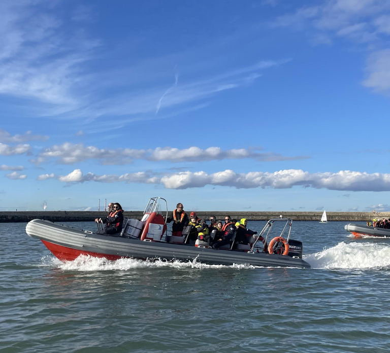 Guided Boat Tour around Dublin Bay