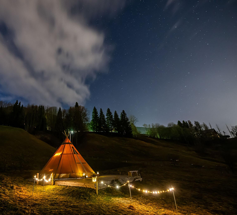 Megève: Trapper evening in the middle of nature