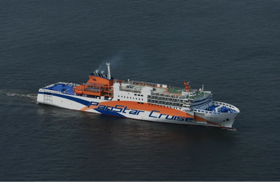 Osaka-Busan International Cruise Ship Panstar Miracle | Enjoy Buffet Delicacies and Scenic Ocean Views Along the Way
