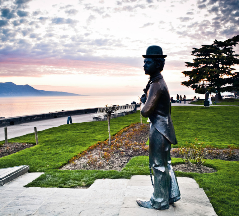 From Lausanne: Montreux, Chaplin, and Chillon Castle Tour