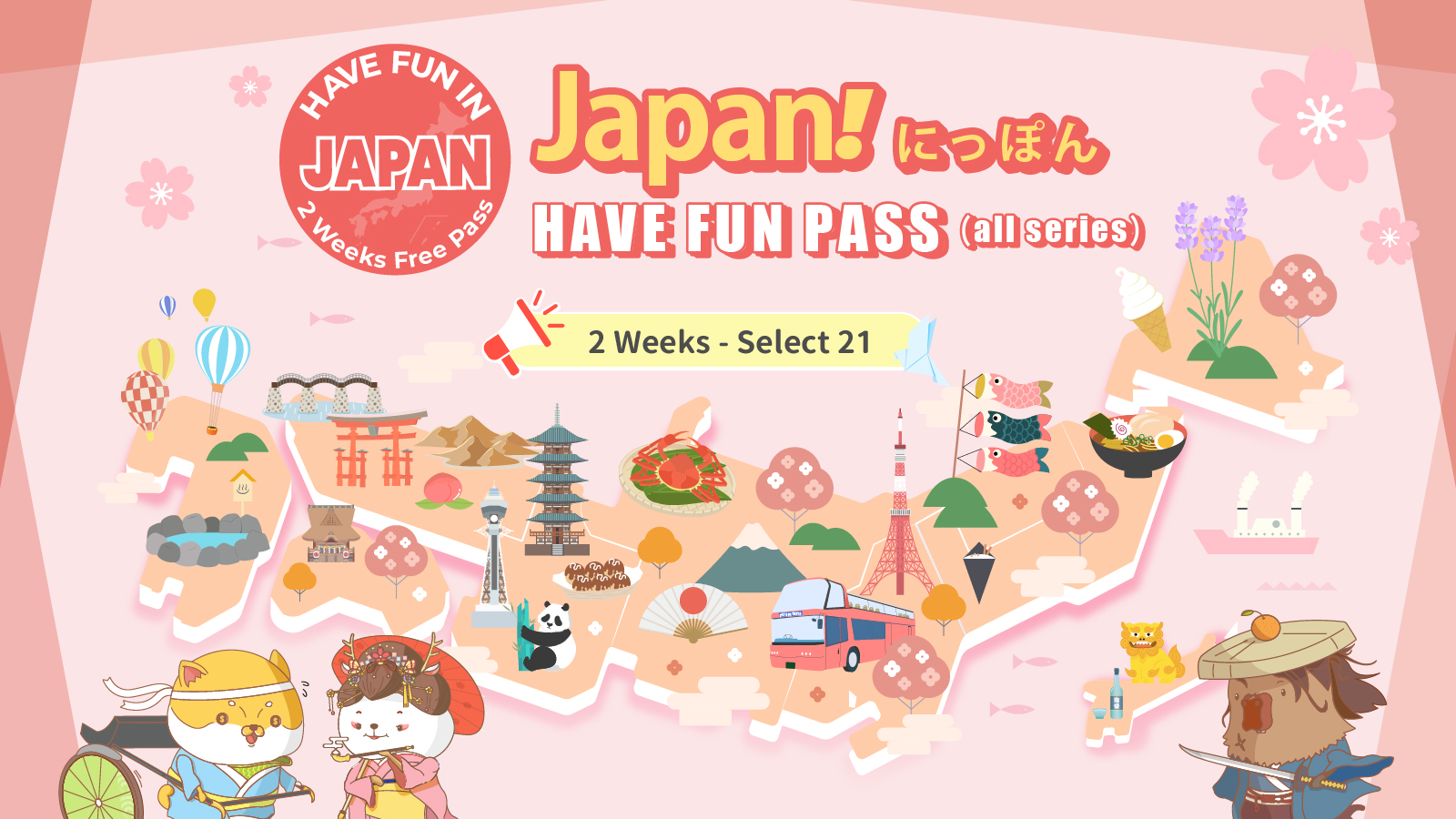 Have Fun in Japan Pass