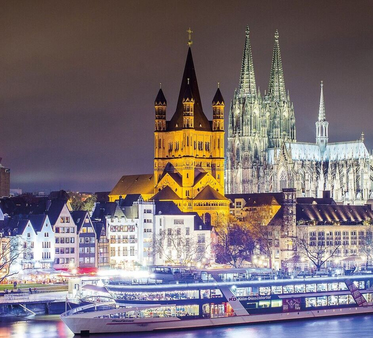 Cologne: Winter Afternoon Boat Cruise on the Rhine
