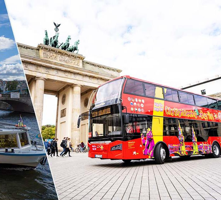 Berlin: Hop-On-Hop-Off Bus with Boat Cruise Option