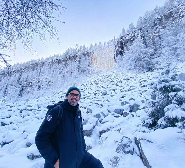 Rovaniemi: Korouoma National Park Canyon & Frozen Waterfalls