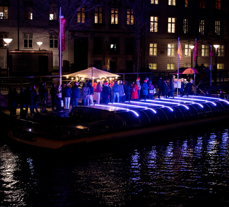 Copenhagen: Boat Tour of February's Light Festival