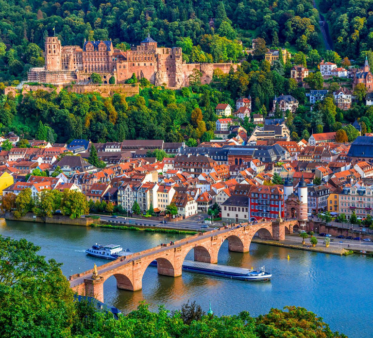 From Frankfurt: Heidelberg, Castle and Old City Guided Tour