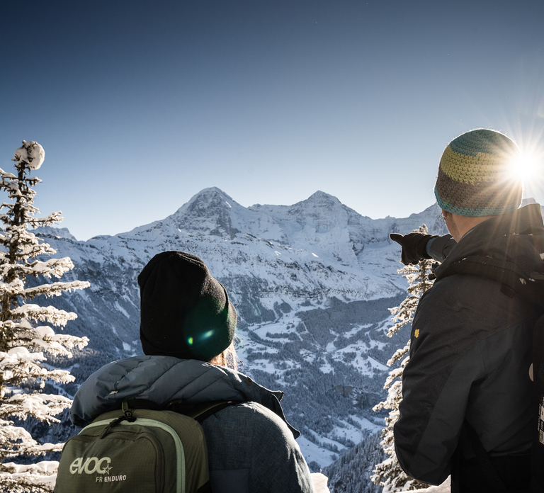 Interlaken: Winter Alpine Adventure - Snowshoe and Sledding