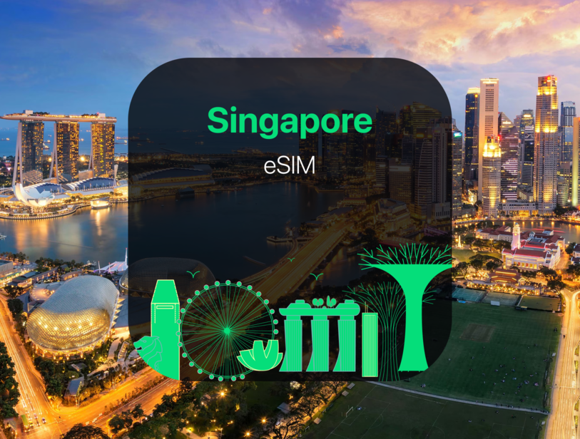 Commbitz Singapore e-SIM Package - HolidaySG
