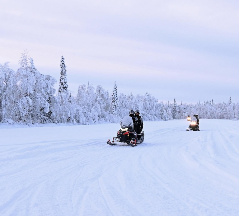 Levi: Snowmobile Safari around Levi Fell