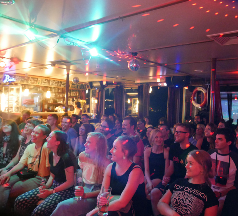 Berlin: Laughing Spree Comedy Show on a Boat