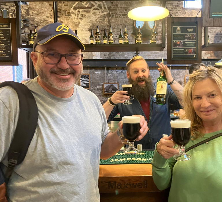 Dublin Food & Drink Walking Tour & Jameson Irish Coffee Demo