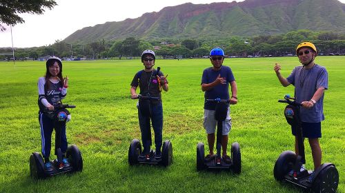 Honolulu: Diamond Head Segway Tour Day Tours