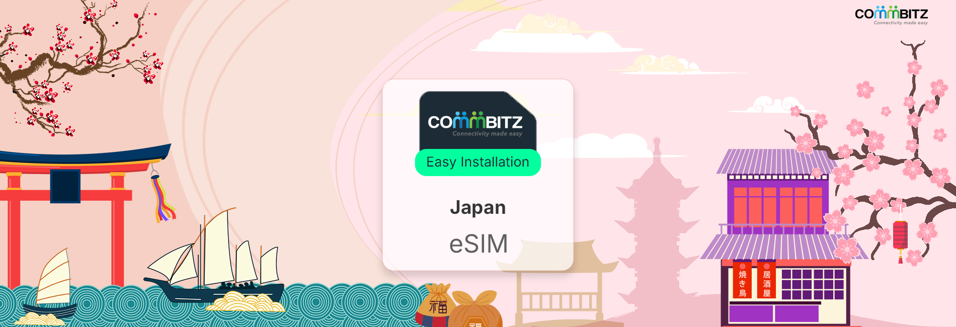 Commbitz Japan e-SIM Daily - HolidaySG