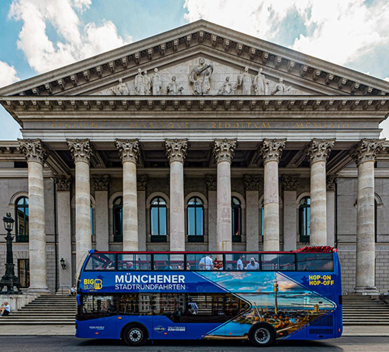Munich: Big Bus Hop-On Hop-Off Tour by Open-Top Bus