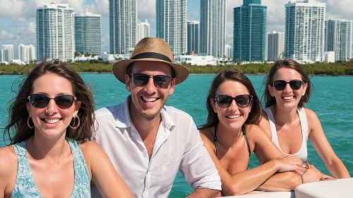Biscayne Bay and Celebrity Island Homes Boat Tour 90 Minute  Day Tours