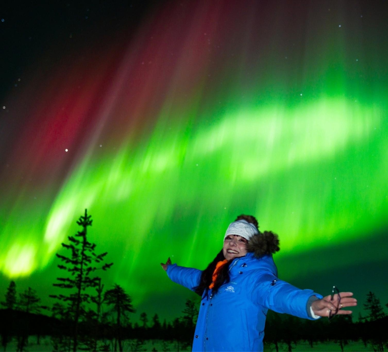 Rovaniemi: Northern Lights Tour with Guaranteed Viewings