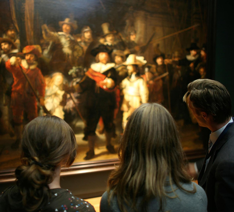 The Rijksmuseum Tour: Small Guided Group with Museum Entry