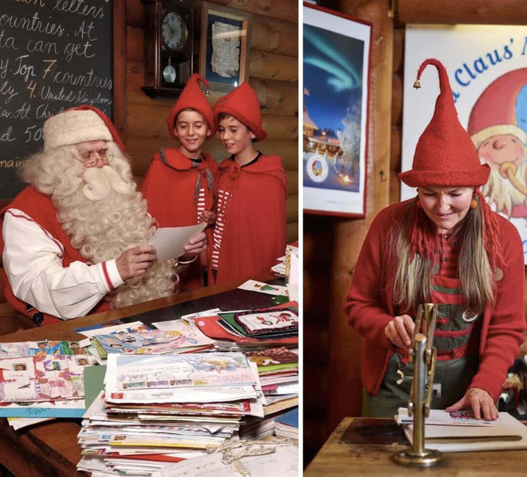 Rovaniemi: Guided Tour to Santa Claus Village with pick up