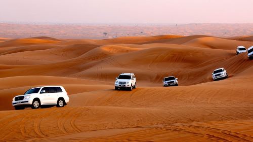 Dubai Desert Safari with Dune Bashing, Camel Ride, & BBQ Dinner Day Tours