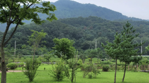Autumn-style natural landscape on a Pocheon day tour to Sanjung Lake and Pocheon Herb Island