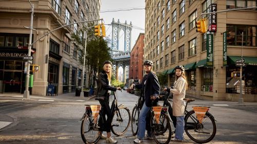 Downtown Bike Tour with Stylish Dutch Bikes or E-bikes! Day Tours