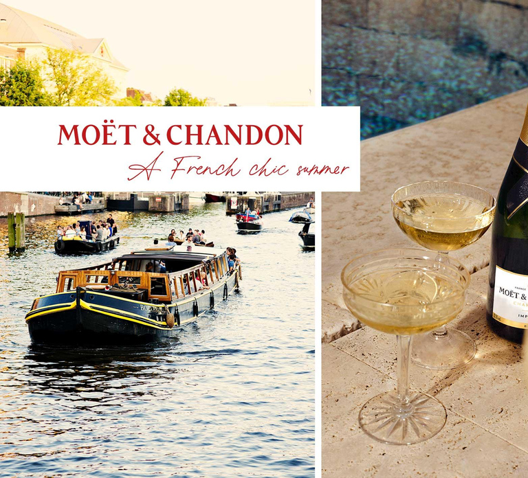 Amsterdam: Moët & Chandon Gourmet Dinner Cruise