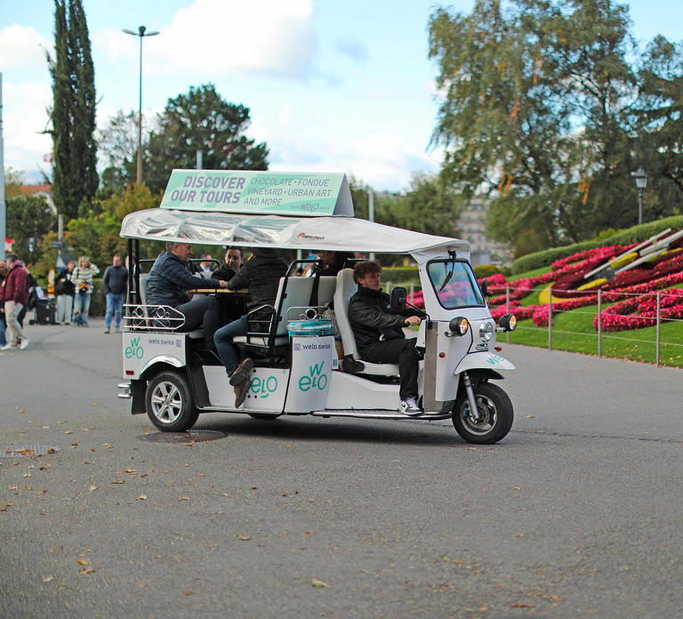 Geneva: Highlight Tour in TukTuk