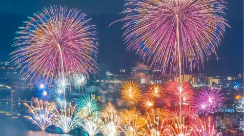 Lake Toya Fireworks Festival in Hokkaido, Japan | Lake Toya Fireworks Festival, Lake Shikotsu, and Bear Ranch one-day tour Day Tours