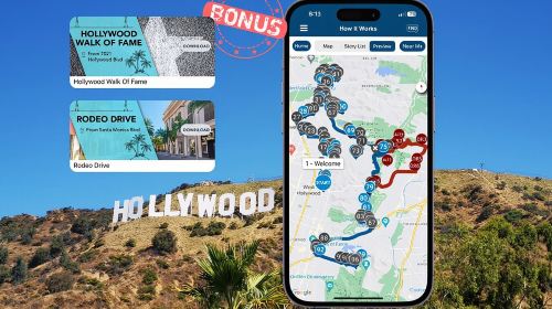 Hollywood Fame & Celebrity Homes Self-Guided Audio Bundle Tour Day Tours