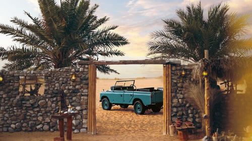 Dubai: Heritage Desert Safari in Vintage Land Rover with Dinner Day Tours