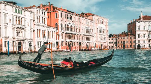 Grand Canal + Church of San Pantalon + Museo Fortuny + Carlo Goldoni's House Day Tours